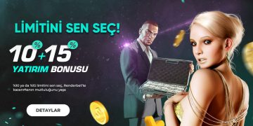 renderbet çevrimsiz yatırım bonusu