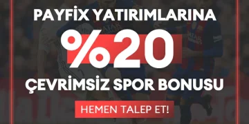 redfoxbet payfix spor bonusu